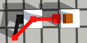 Clock turned off by a switch